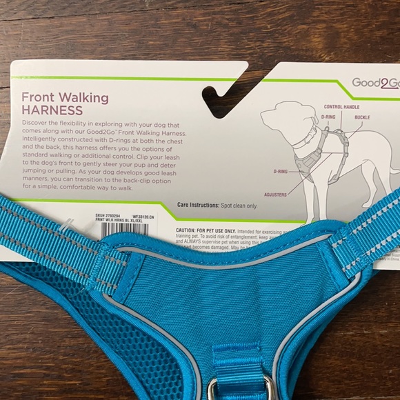 Good2Go Front Walking Harness XL/XXL or XXL/XXXL NWT PROCEEDS TO DOG/CAT RESCUE - Picture 4 of 13